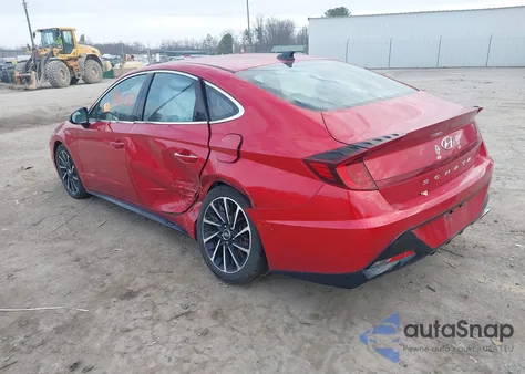 2020 Hyundai Sonata Sel Plus из США, поврежденный, VIN 5NPEJ4J26LH034087